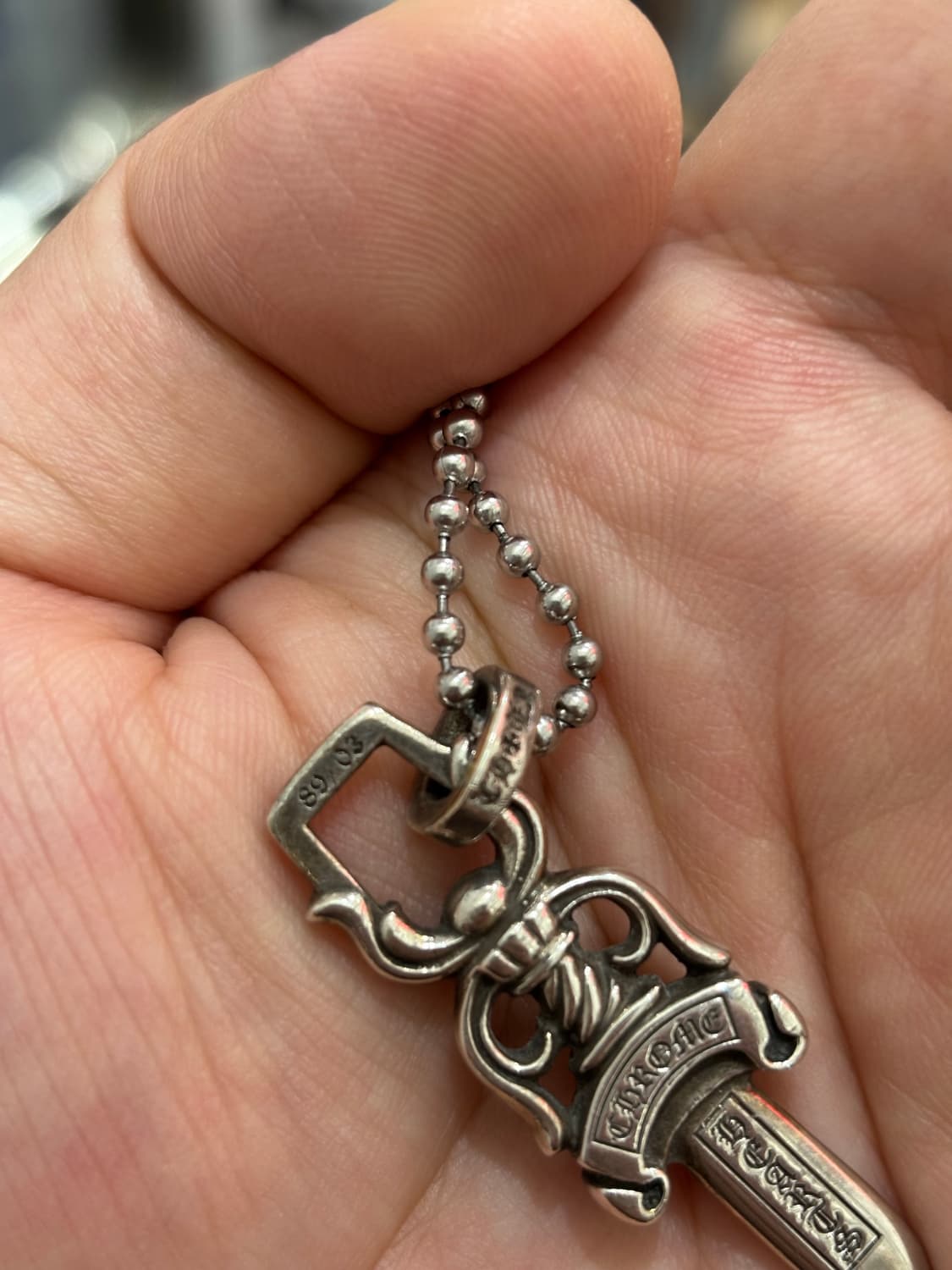 크롬하츠 대거 m 목걸이  상품이미지3