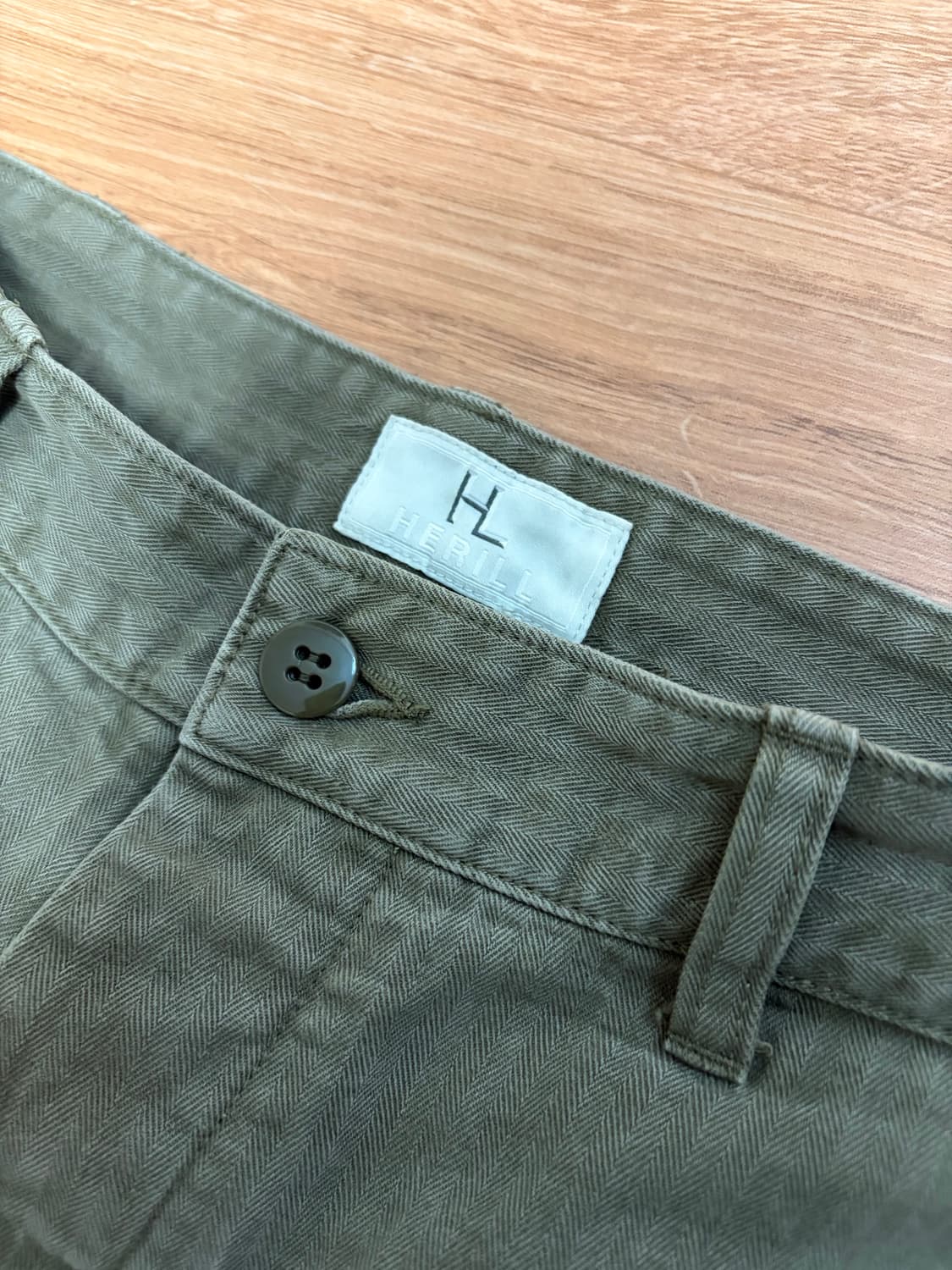 [2] 헤릴 Herill usmc hbt pants olive drab 상품이미지8