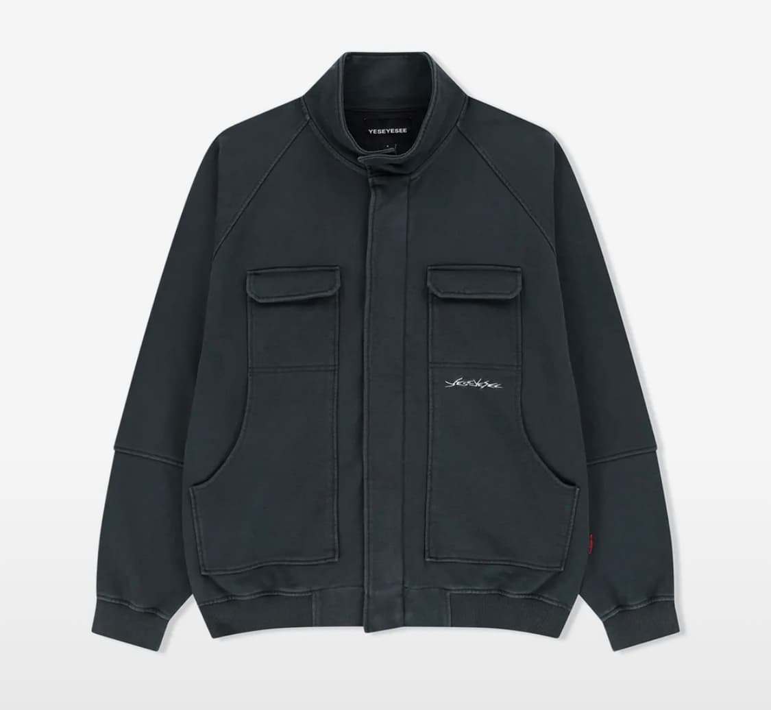 Y.E.S Zip Sweat Jacket Charcoal xl 상품이미지1