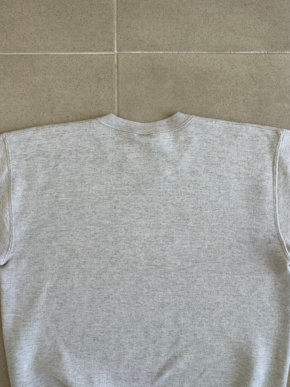 90s 빈티지 러셀 스웻셔츠 오트밀 L USA 상품이미지5