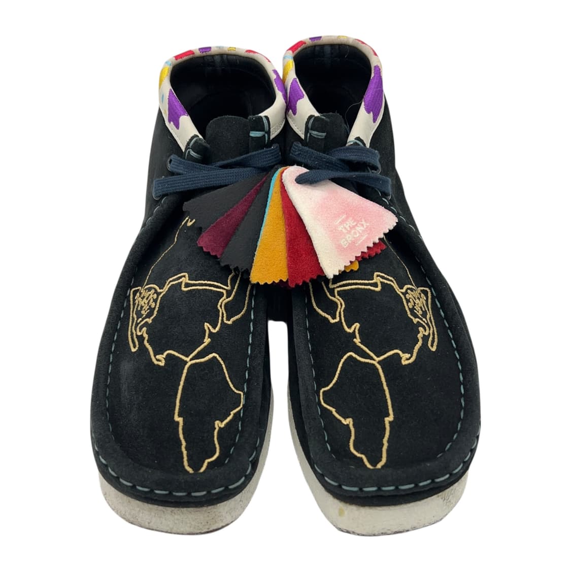 260 클락스 왈라비 부츠 자수 블랙 상품이미지4