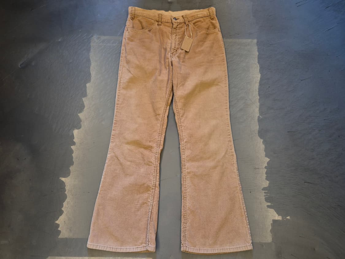 70s Levi's 646 벨바텀 코듀로이 부츠컷 팬츠 상품이미지1