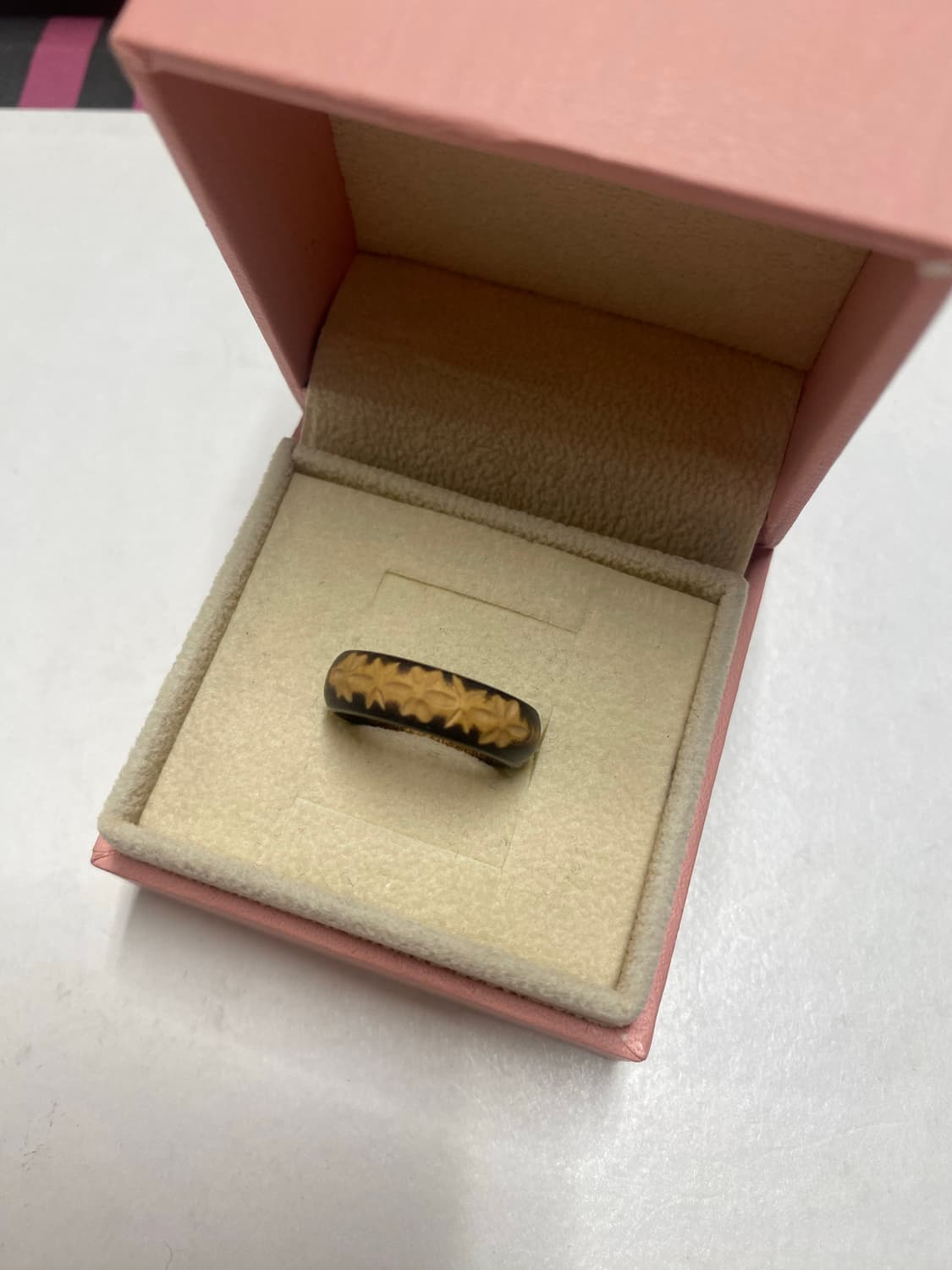 우드 빈티지 나무 반지 상품이미지1