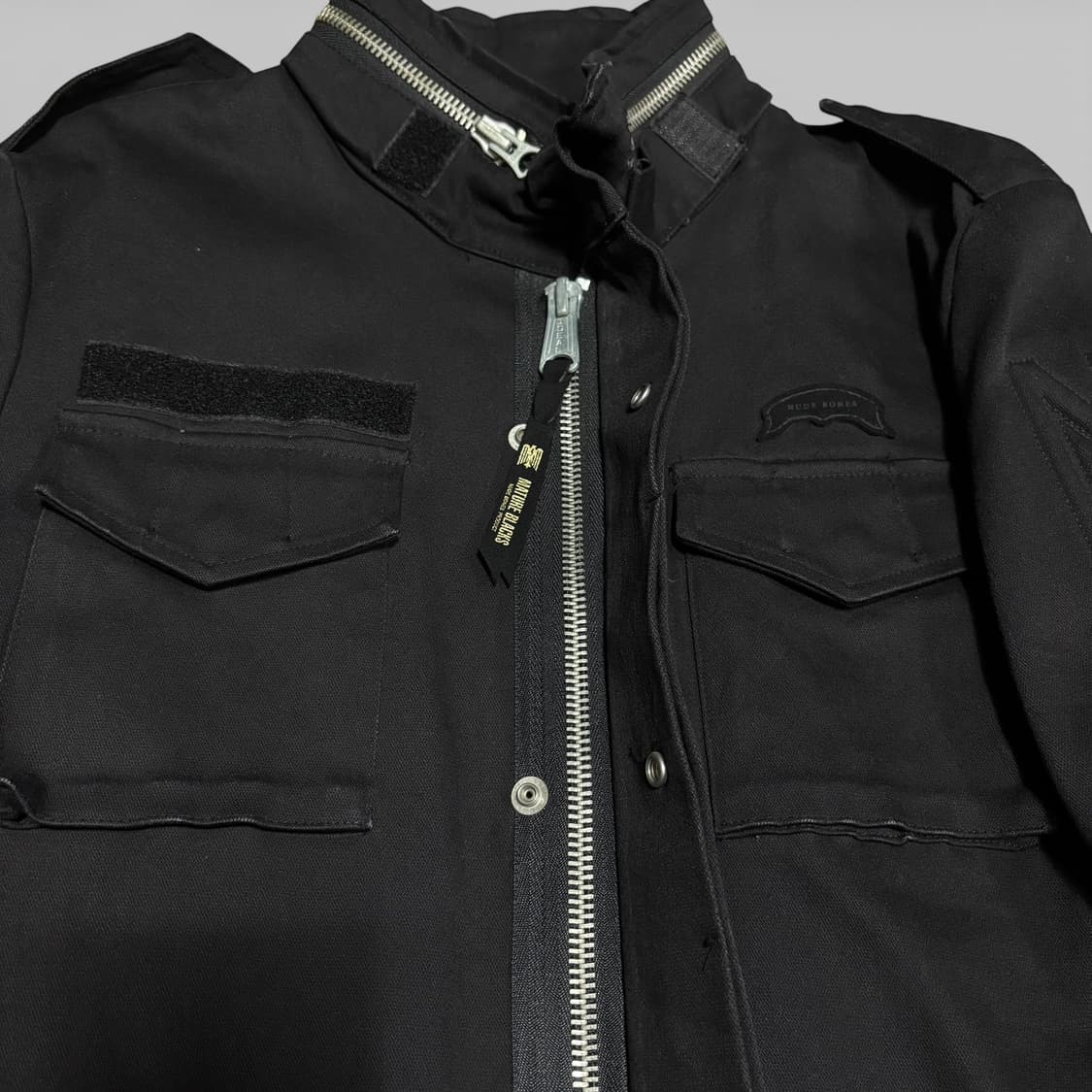 L 누드본즈 블랙 M65 밀리터리 자켓 상품이미지4