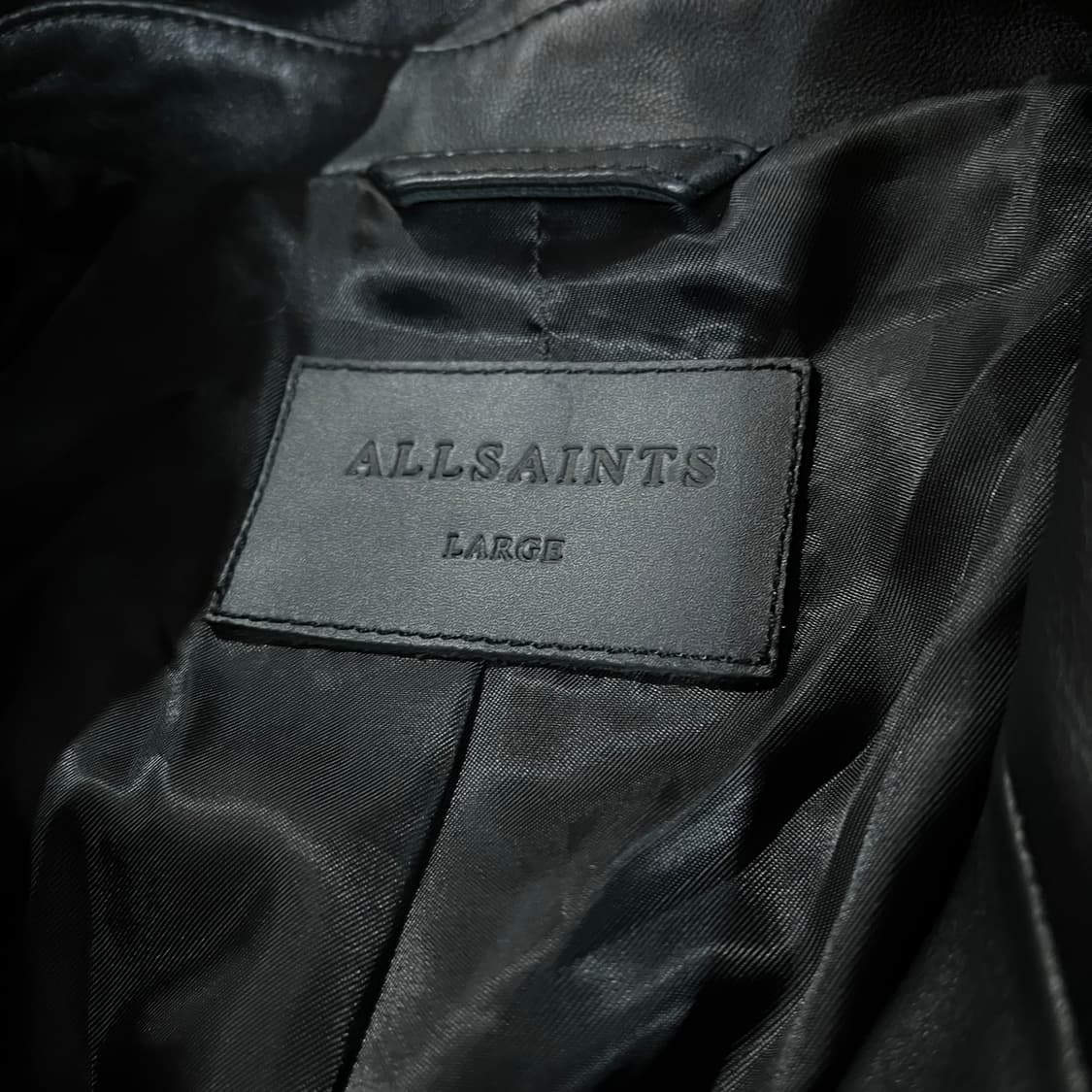 [97] 올세인츠 라이더 가죽자켓 상품이미지3