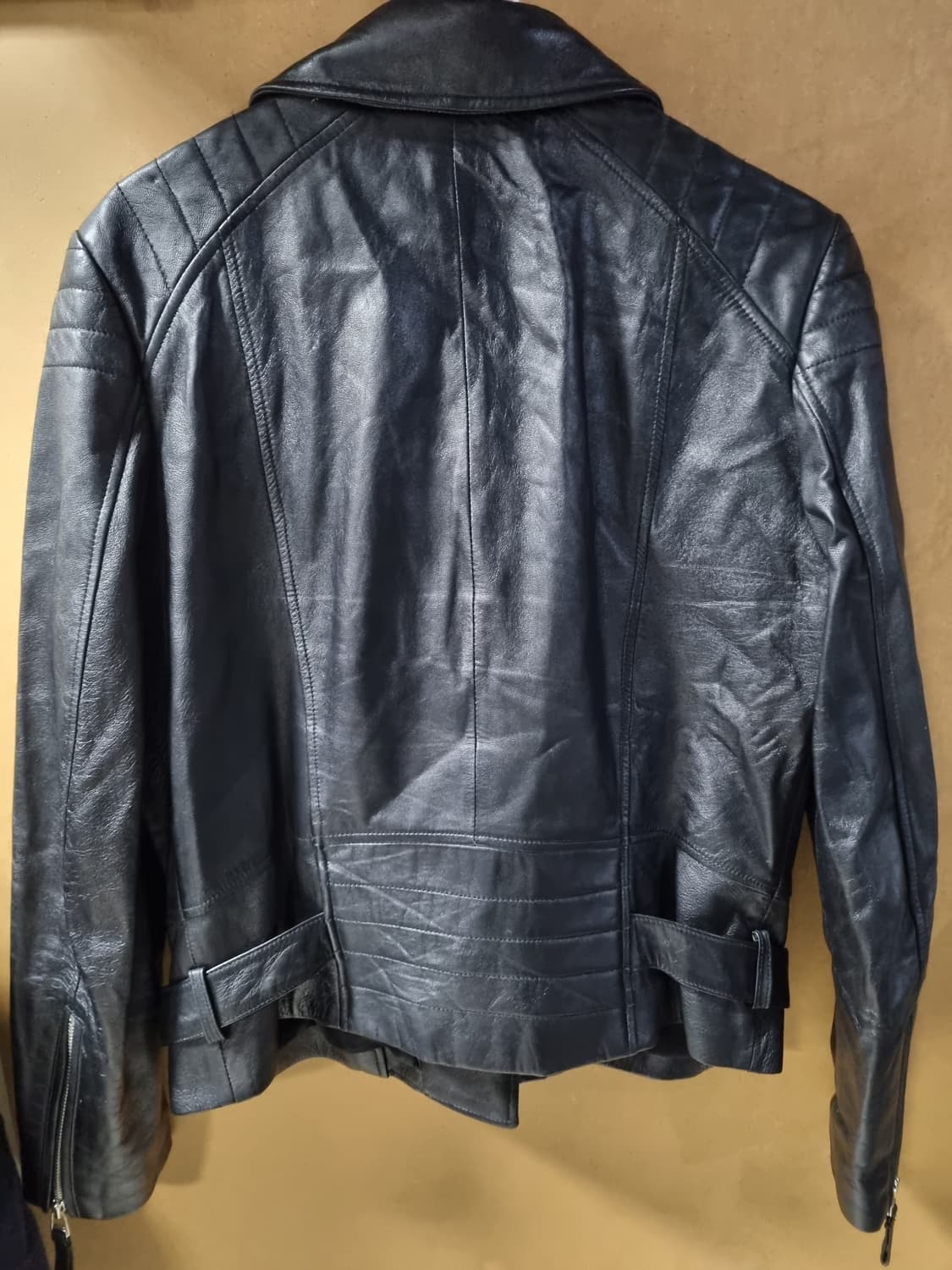 데무 여성 양가죽 라이더 자켓  상품이미지2