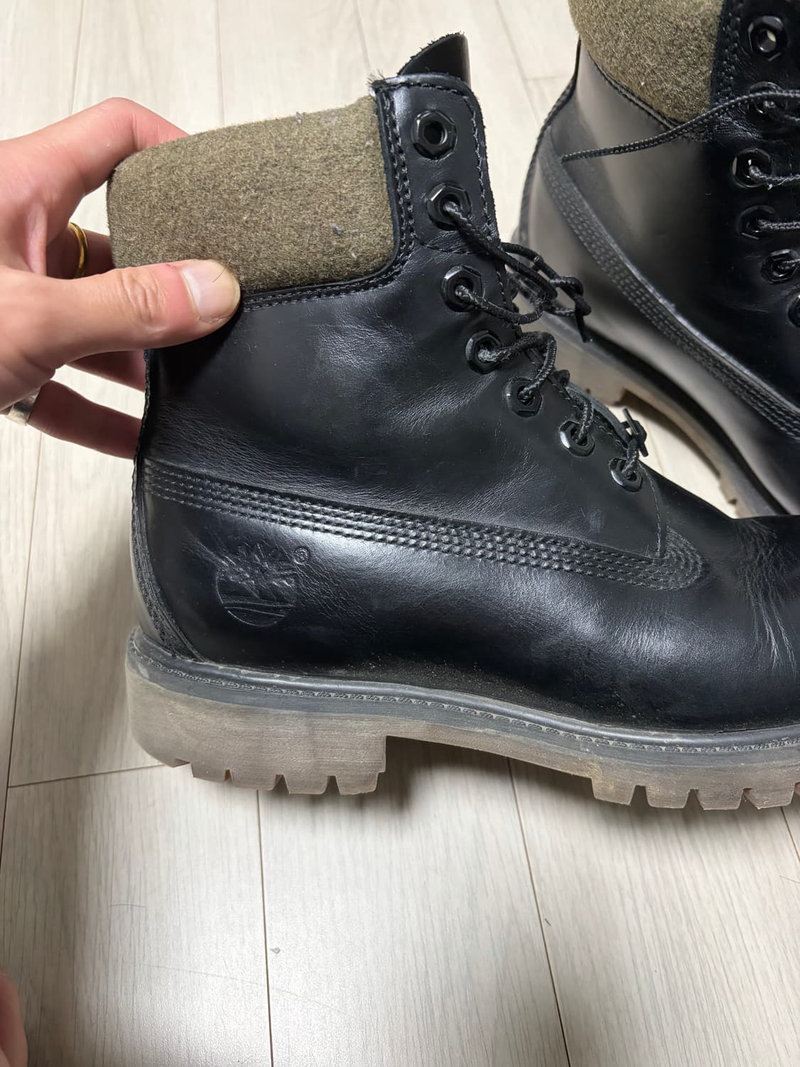 팀버랜드 블랙 워커 260mm 상품이미지3