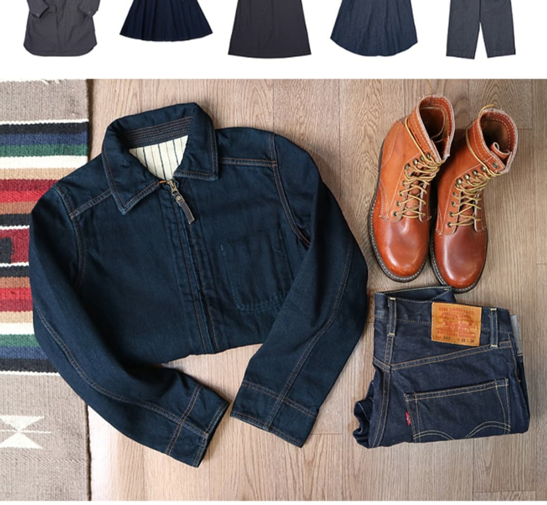 일본판 우먼 인디고 셀비지 데님자켓

우먼 M 상품이미지1