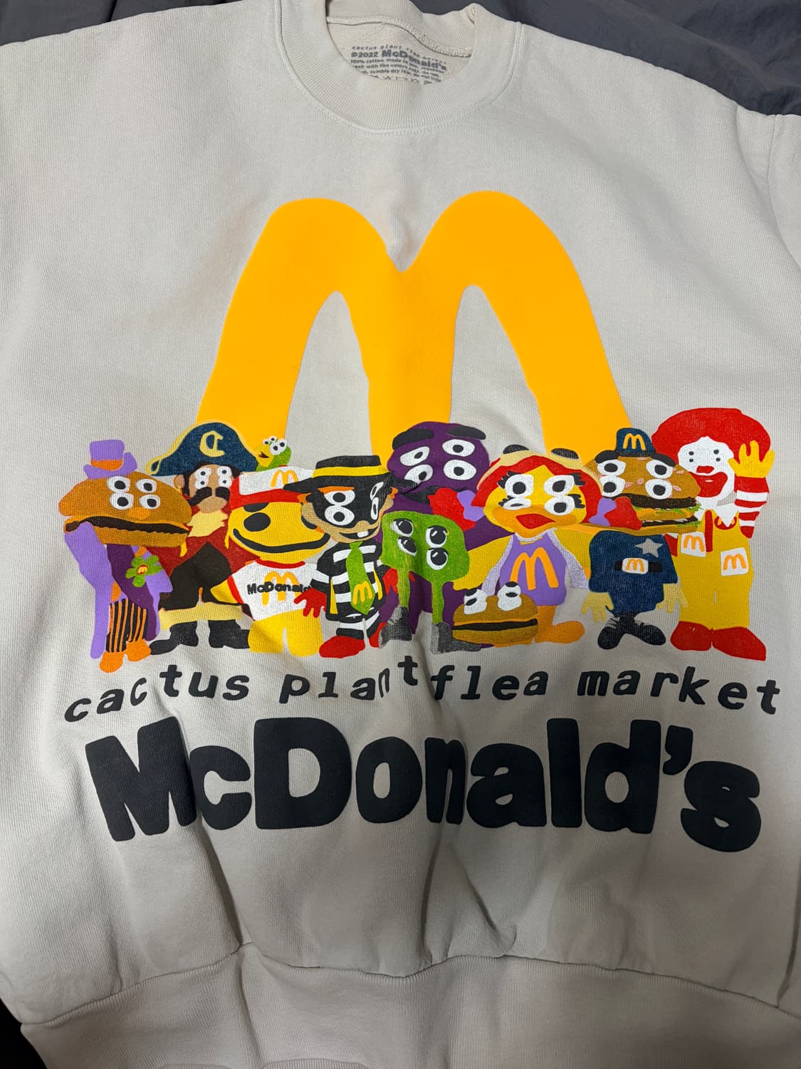 CPFM x 맥도날드 크루넥 그레이 (L size) 상품이미지1