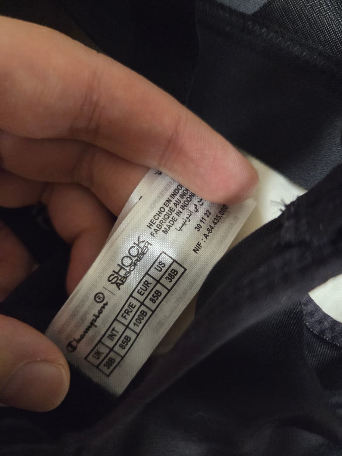 (개당가격)쇼크업소버 스포츠브라 85B 2개 95B 1개(설명 있음!!) 상품이미지6