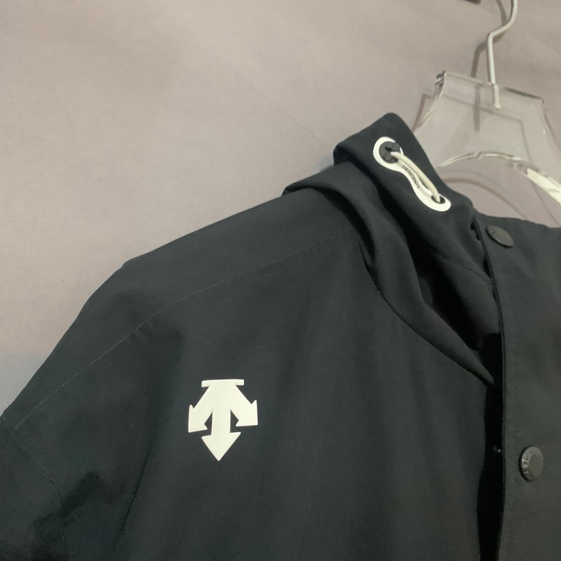 L 데상트 아카이브 V절개 레인코트 롱 바람막이 상품이미지7