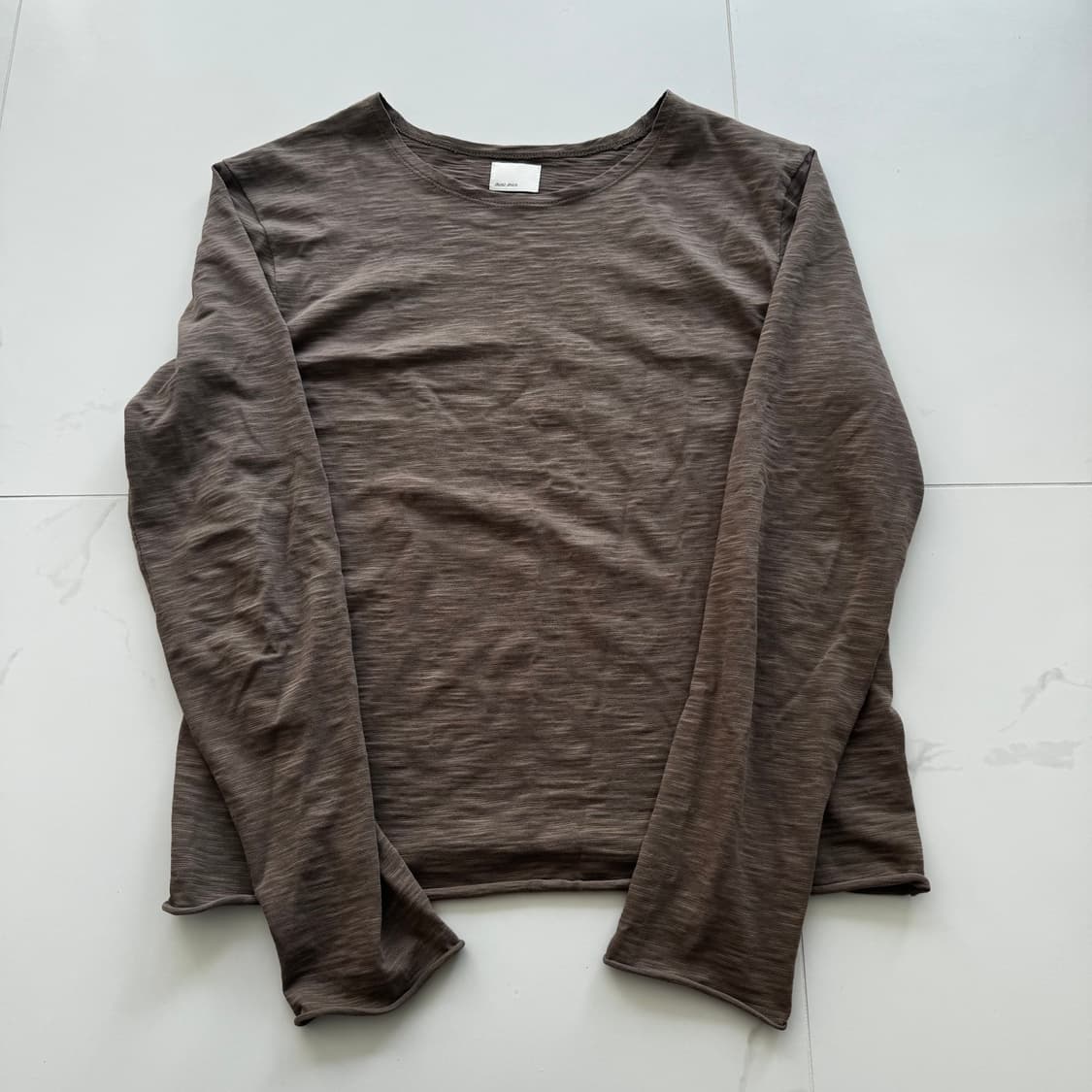 monoprive textured longsleeve 상품이미지2