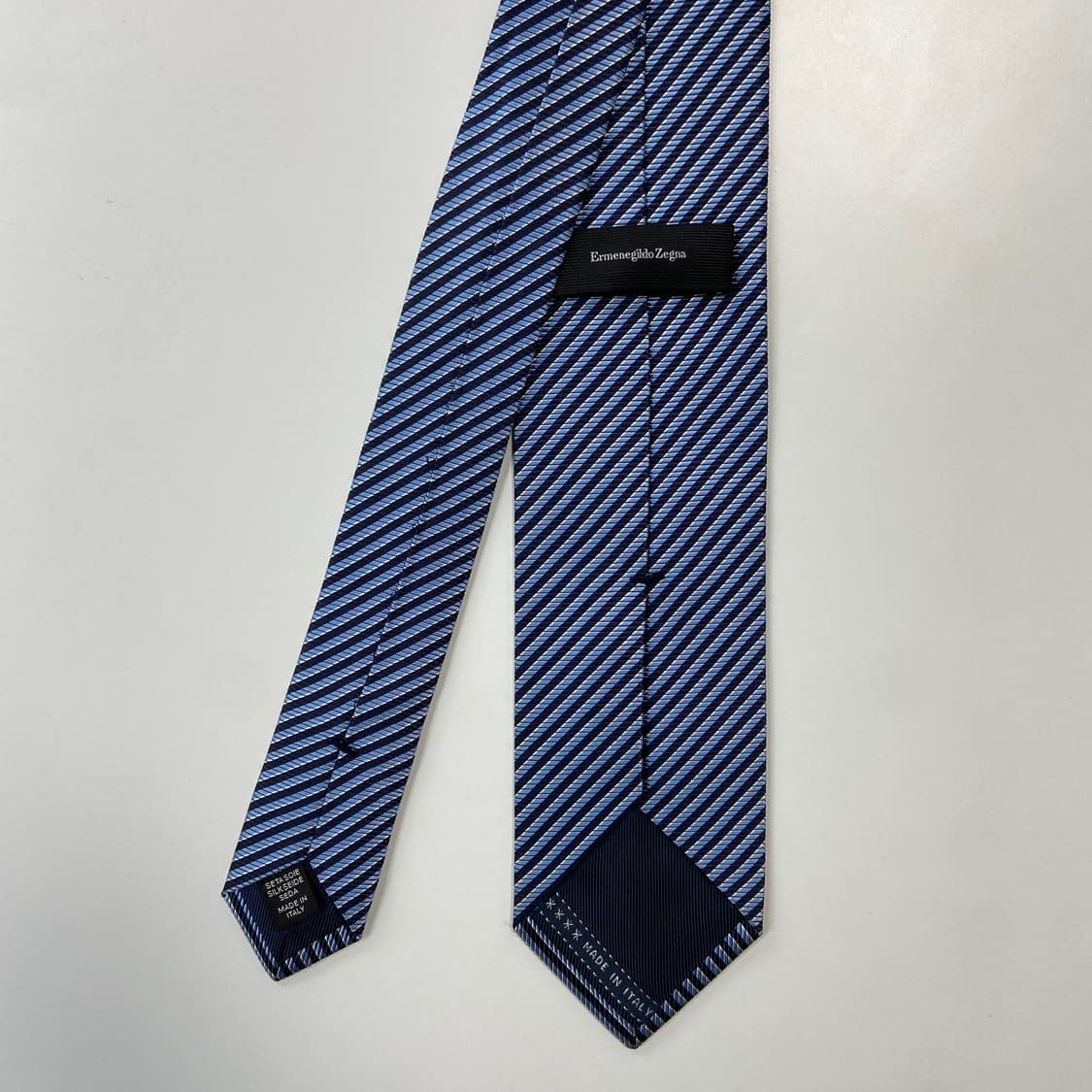 신형 에르메네질도 제냐 정품 명품 넥타이 7.8cm 상품이미지3