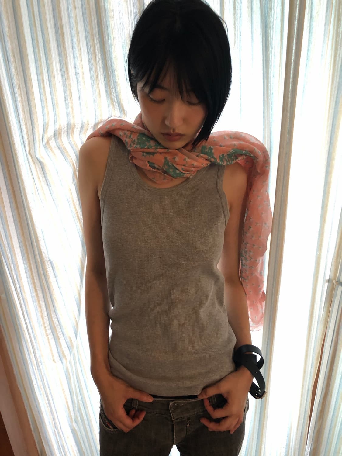 pattern scarf  상품이미지3
