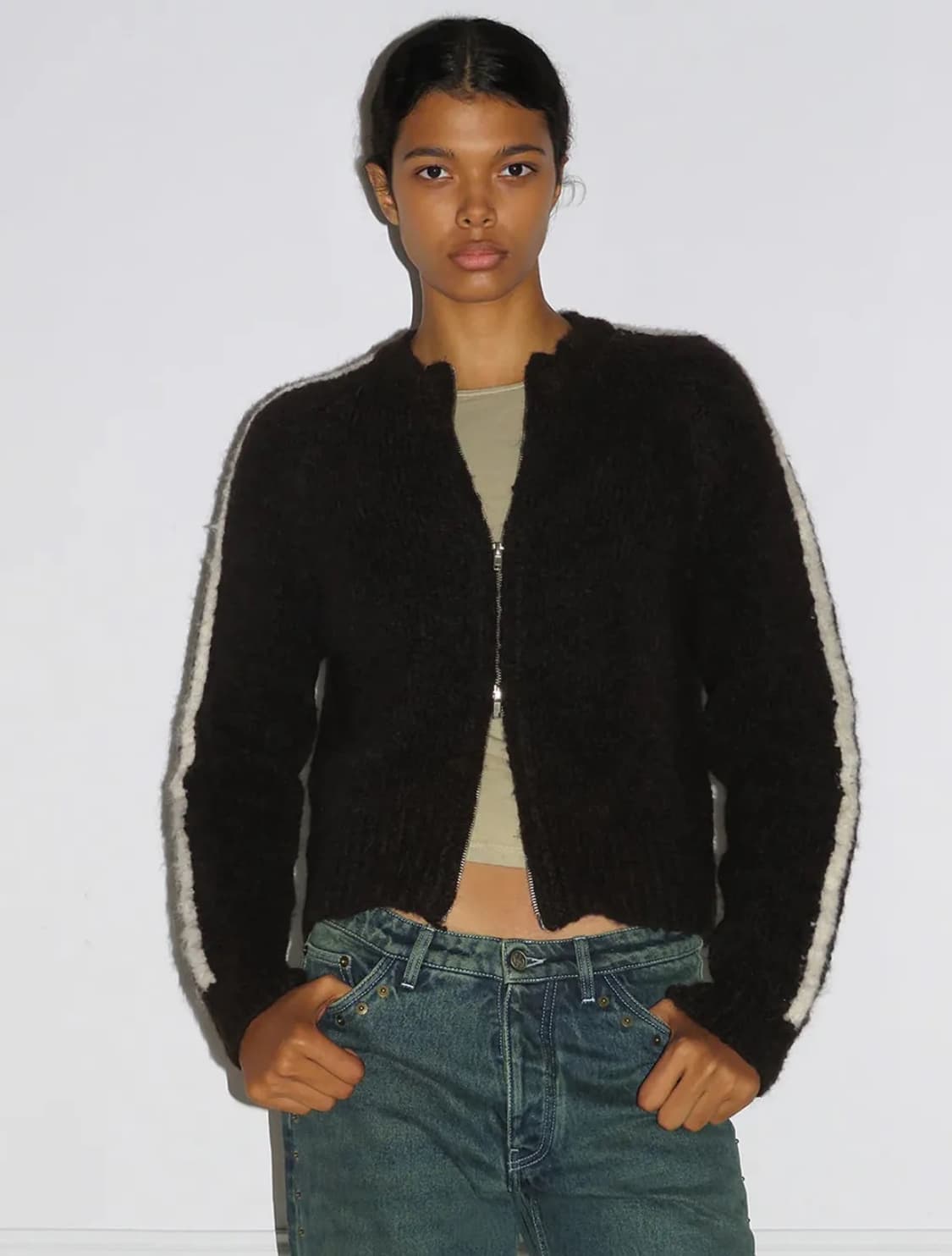 Palomawool 팔로마울 니트 집업 L 상품이미지3