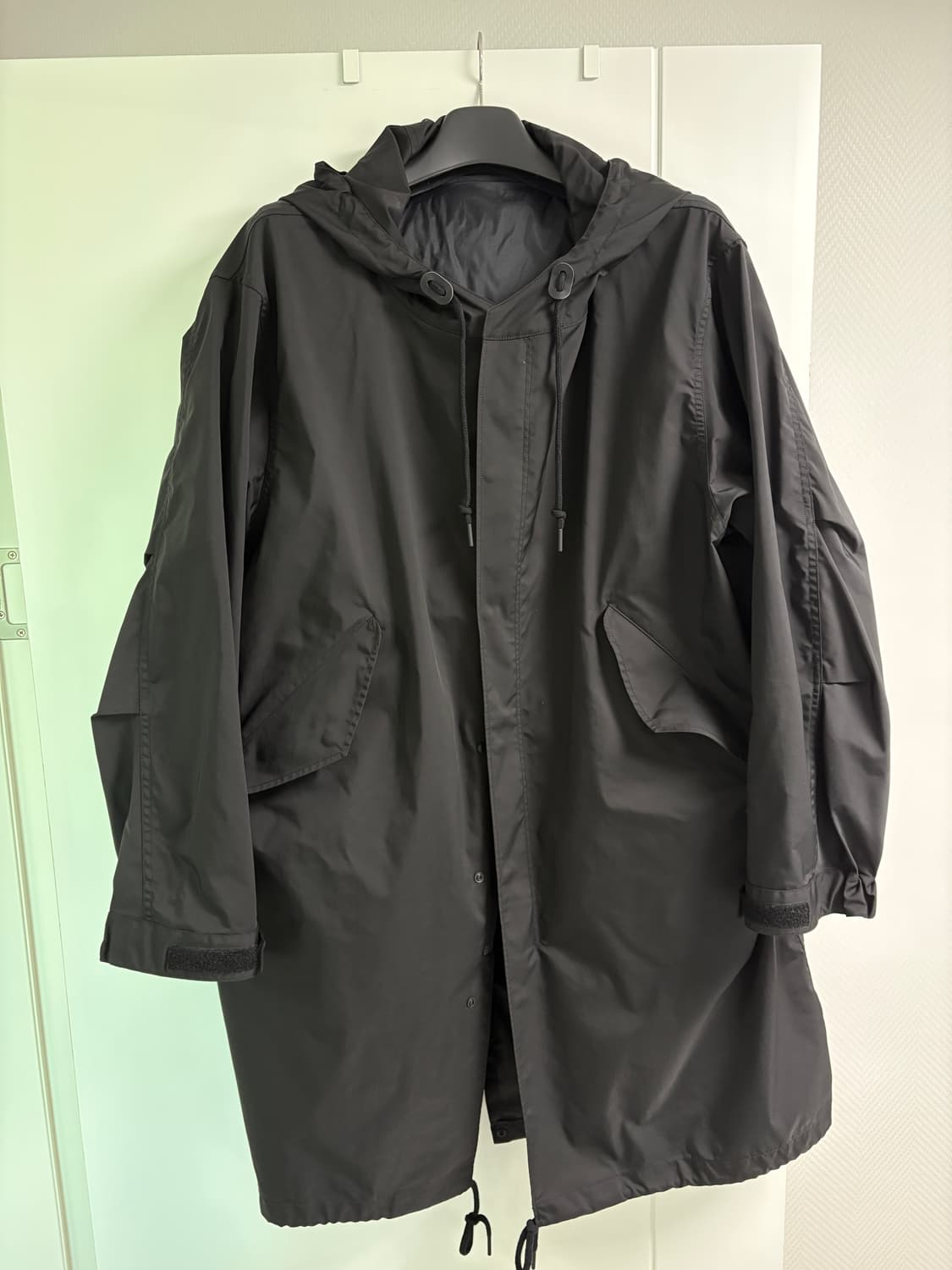 무지 라보 피쉬테일파카 블랙 XL 상품이미지1