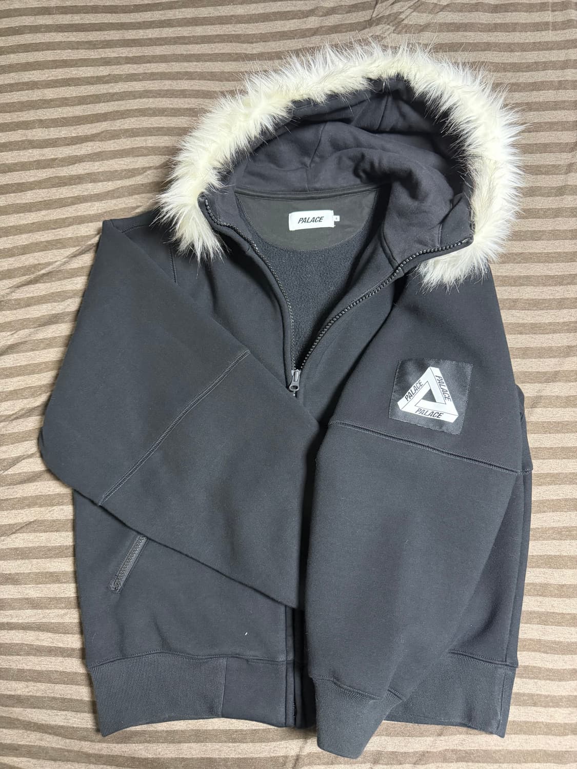 팔라스 아크틱 퍼 후드 블랙 S 상품이미지3