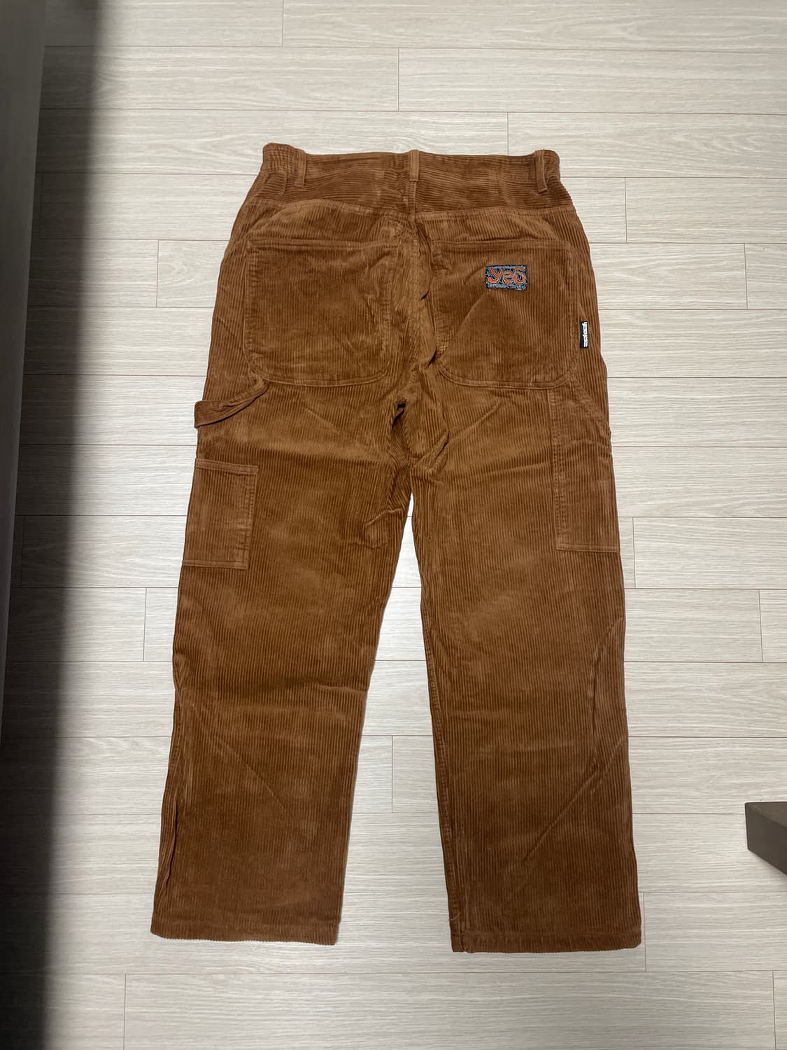 예스아이씨 코듀로이 더블니 카펜터 팬츠 상품이미지2