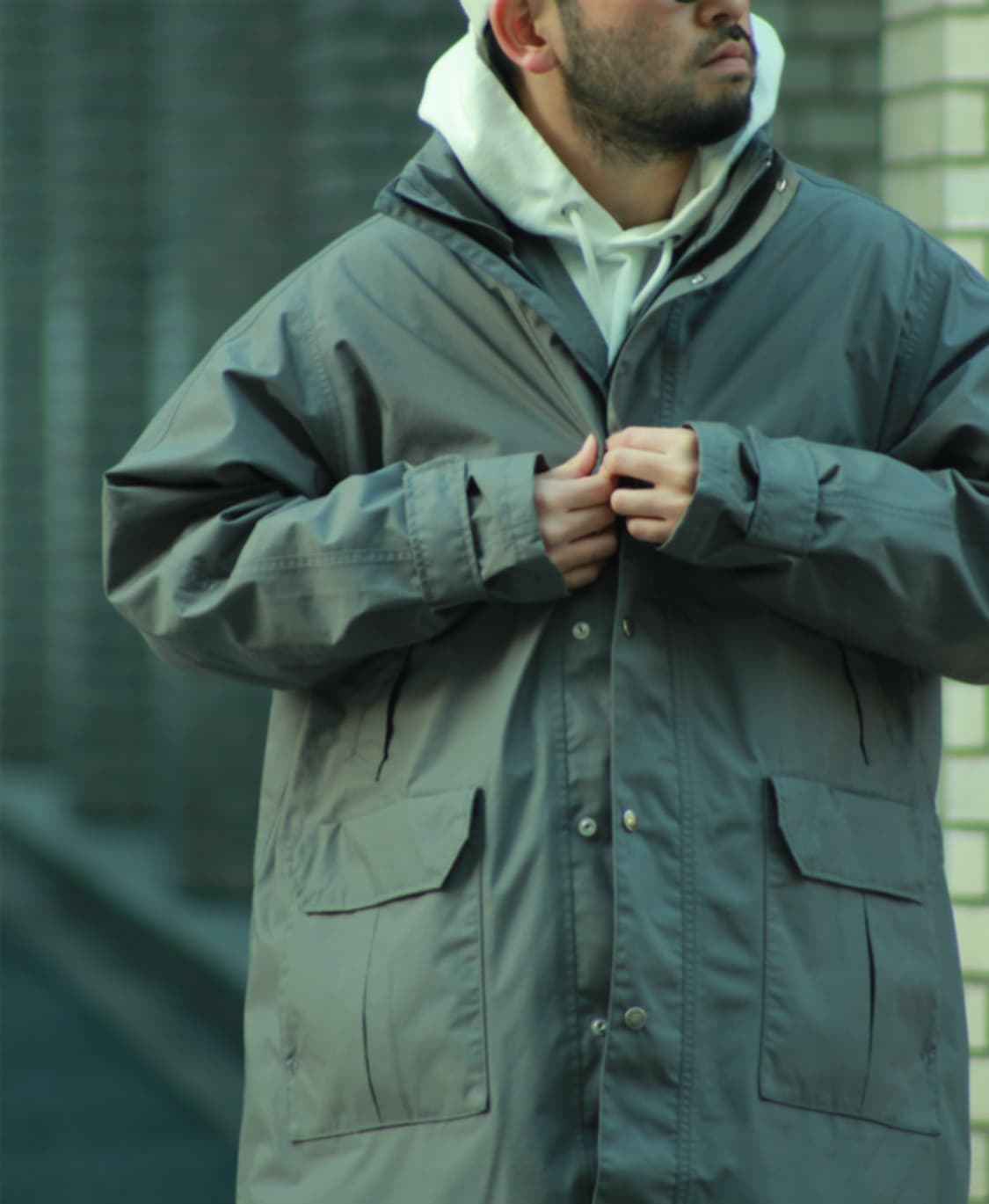 노스페이스 퍼플라벨 스탠드 칼라 코트 상품이미지4