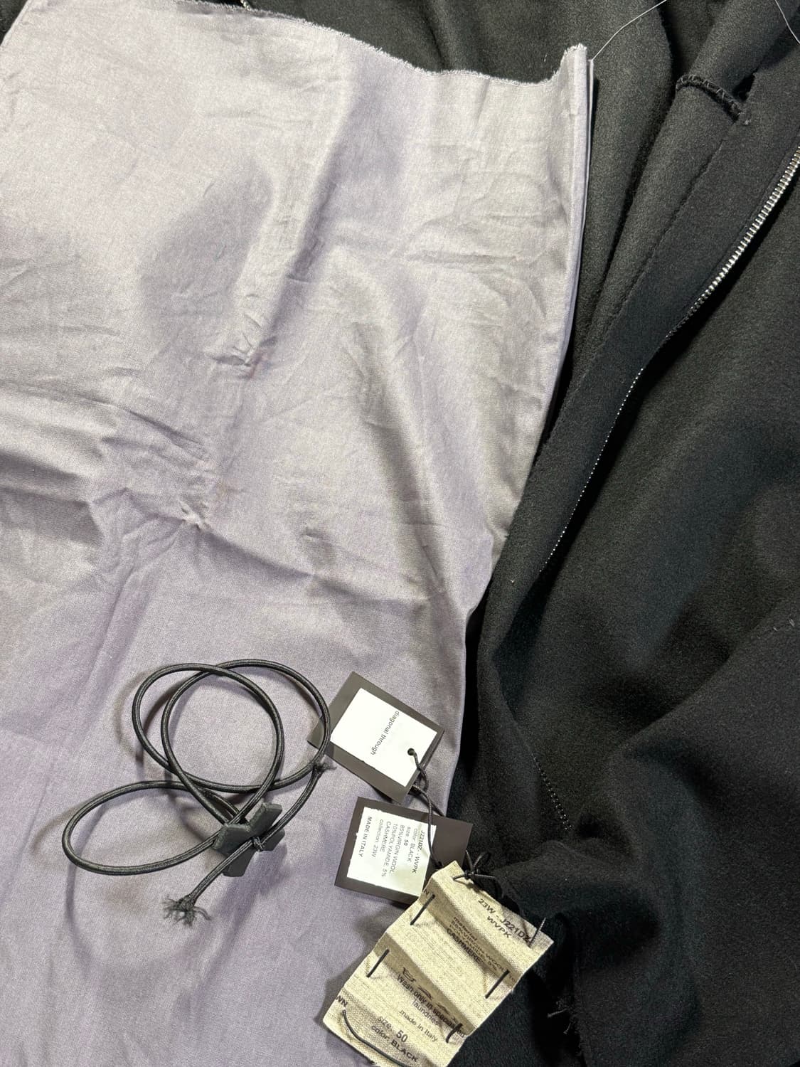 [50] ma+ 엠에이크로스 에비에이터 자켓 블랙 상품이미지10