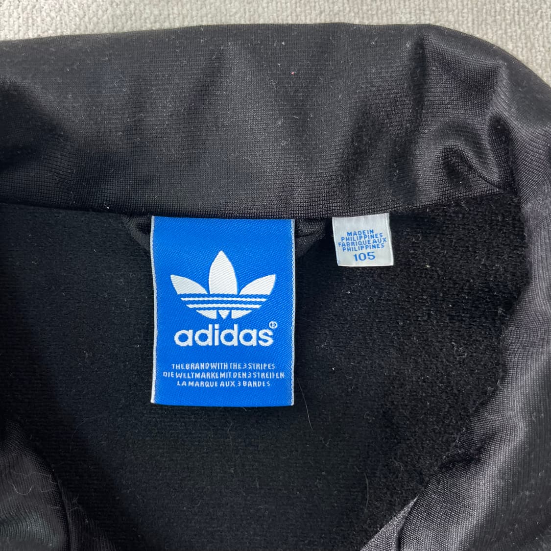 100 아디다스 블랙 파이어버드 트랙탑 져지 상품이미지3