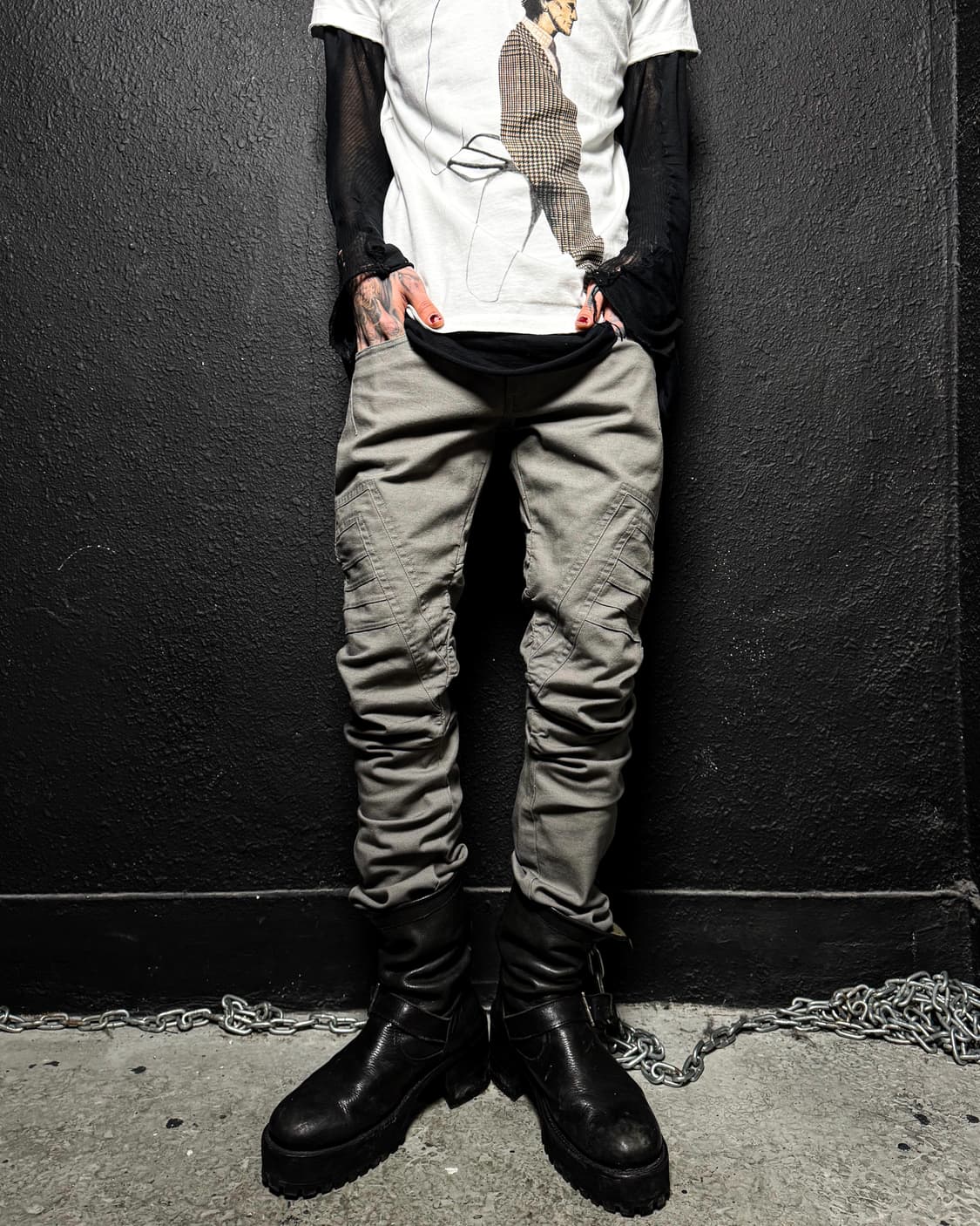 TORNADO MART – Slim Utility Panel Pants  상품이미지2