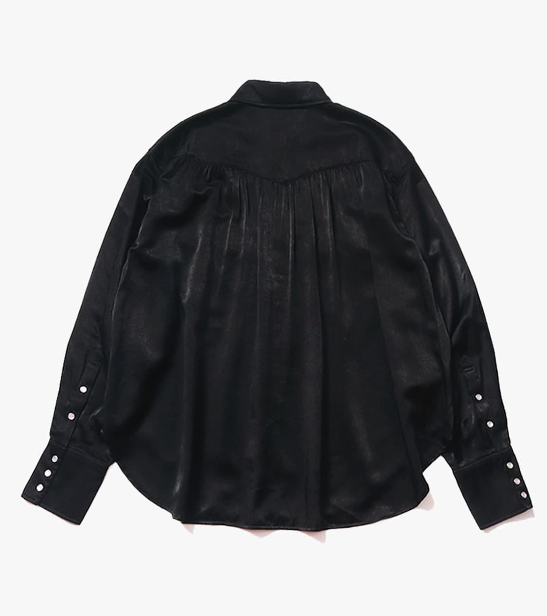 BEAMS BOY - 25FW SATIN WESTERN SHIRT 상품이미지10