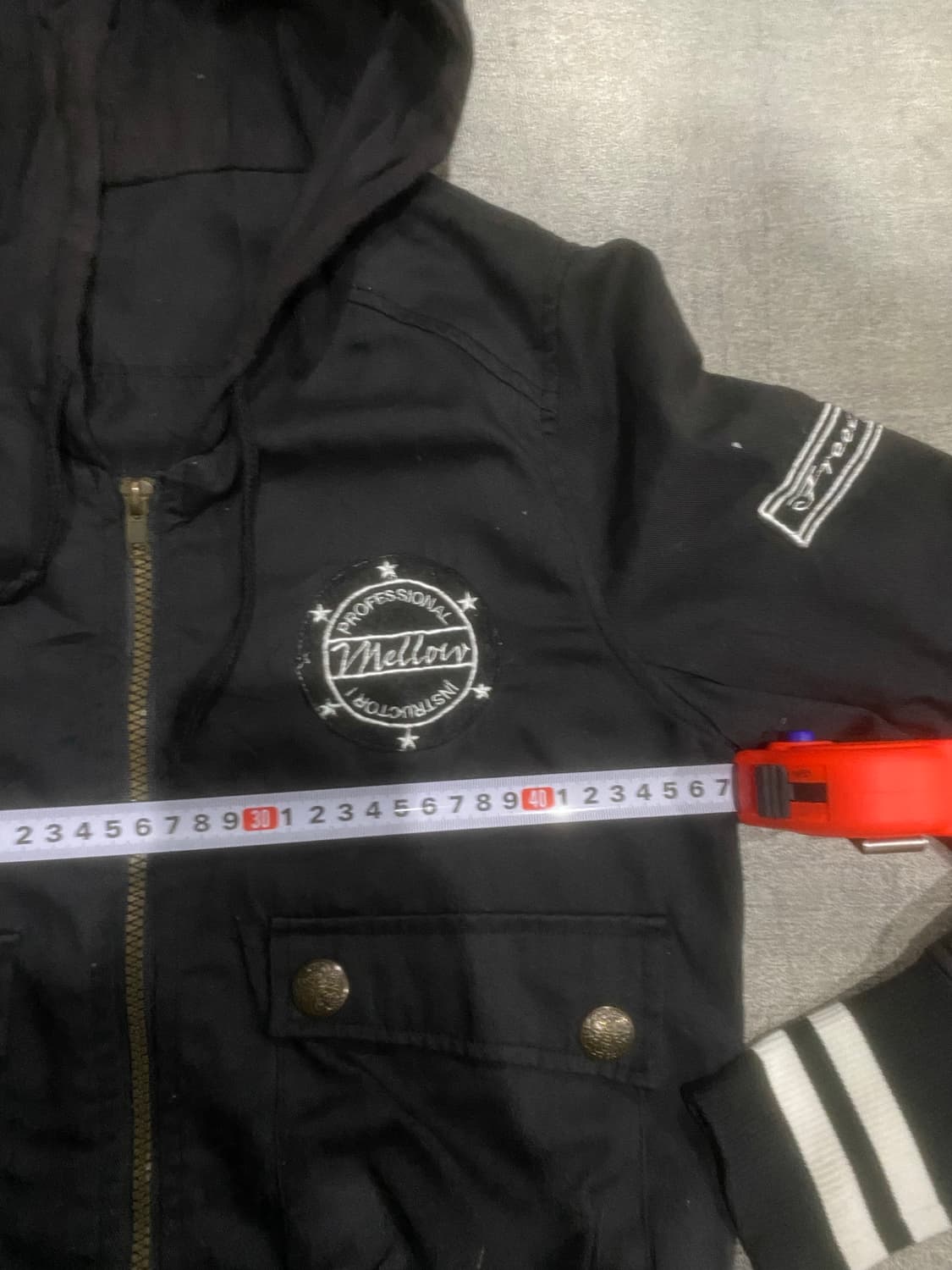 일본빈티지 Vnellav 핀터깔y2k 오리엔탈펑크갸루 포켓 후드집업 상품이미지2