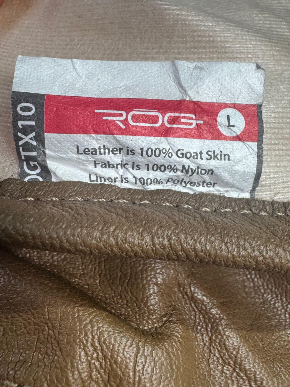 ROGGEAR 전술 훈련 올라운드 고어텍스 양가죽 방한 장갑 상품이미지4