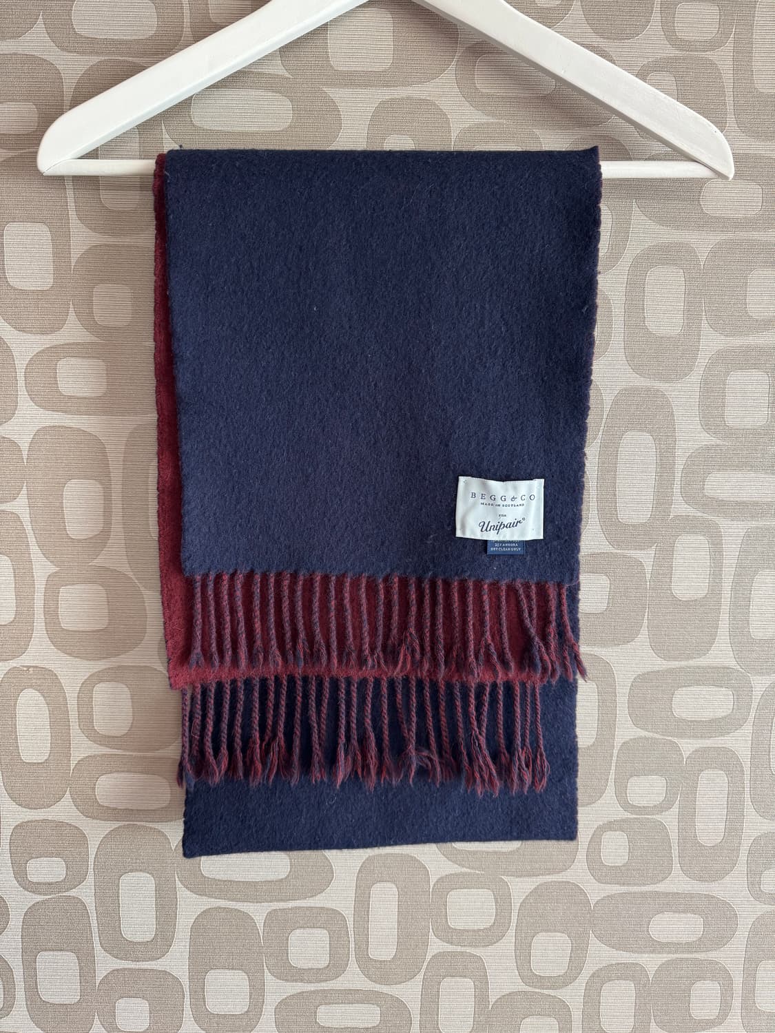 BEGG&CO 베그앤코 램스울 앙고라 머플러 상품이미지1