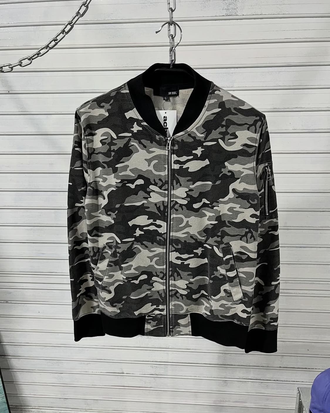 vtg camouflage ma-1 jacket 상품이미지2