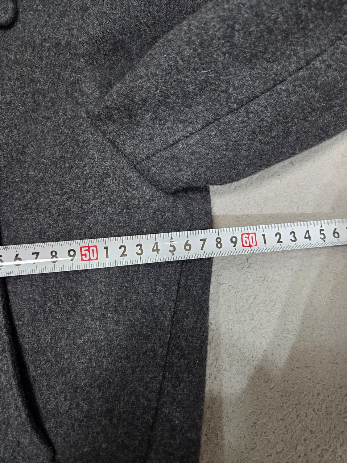 크롭 스타일 울 자켓 상품이미지8