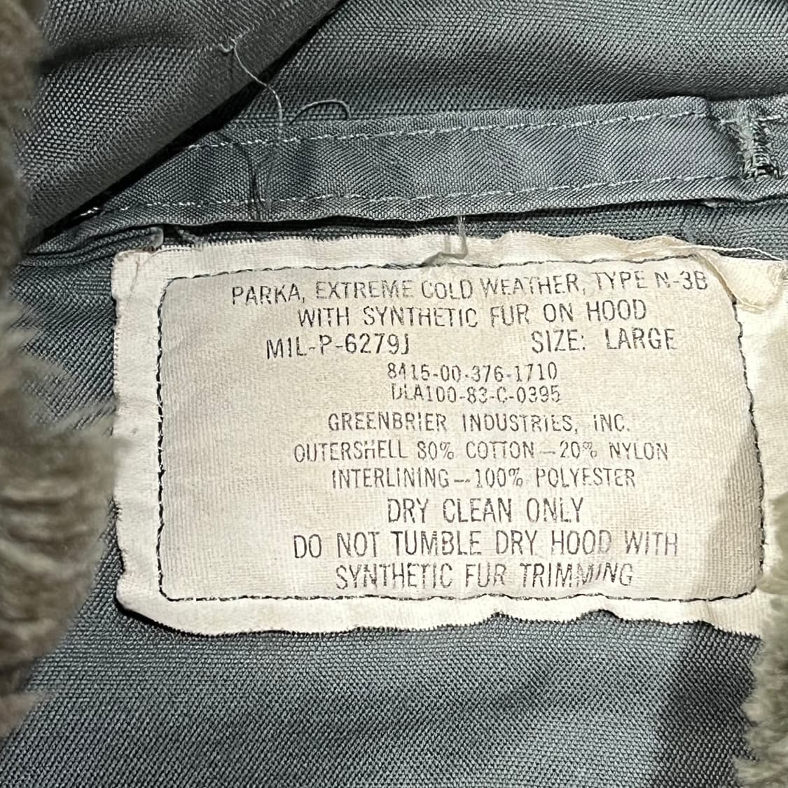 밀리터리 n3b 점퍼 s08901 상품이미지7