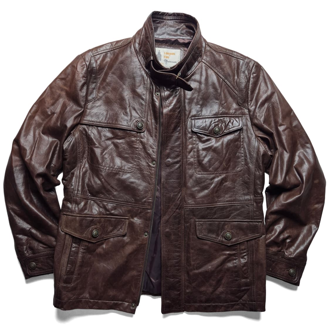 [100] 런던포그 산양가죽 필드자켓 상품이미지1