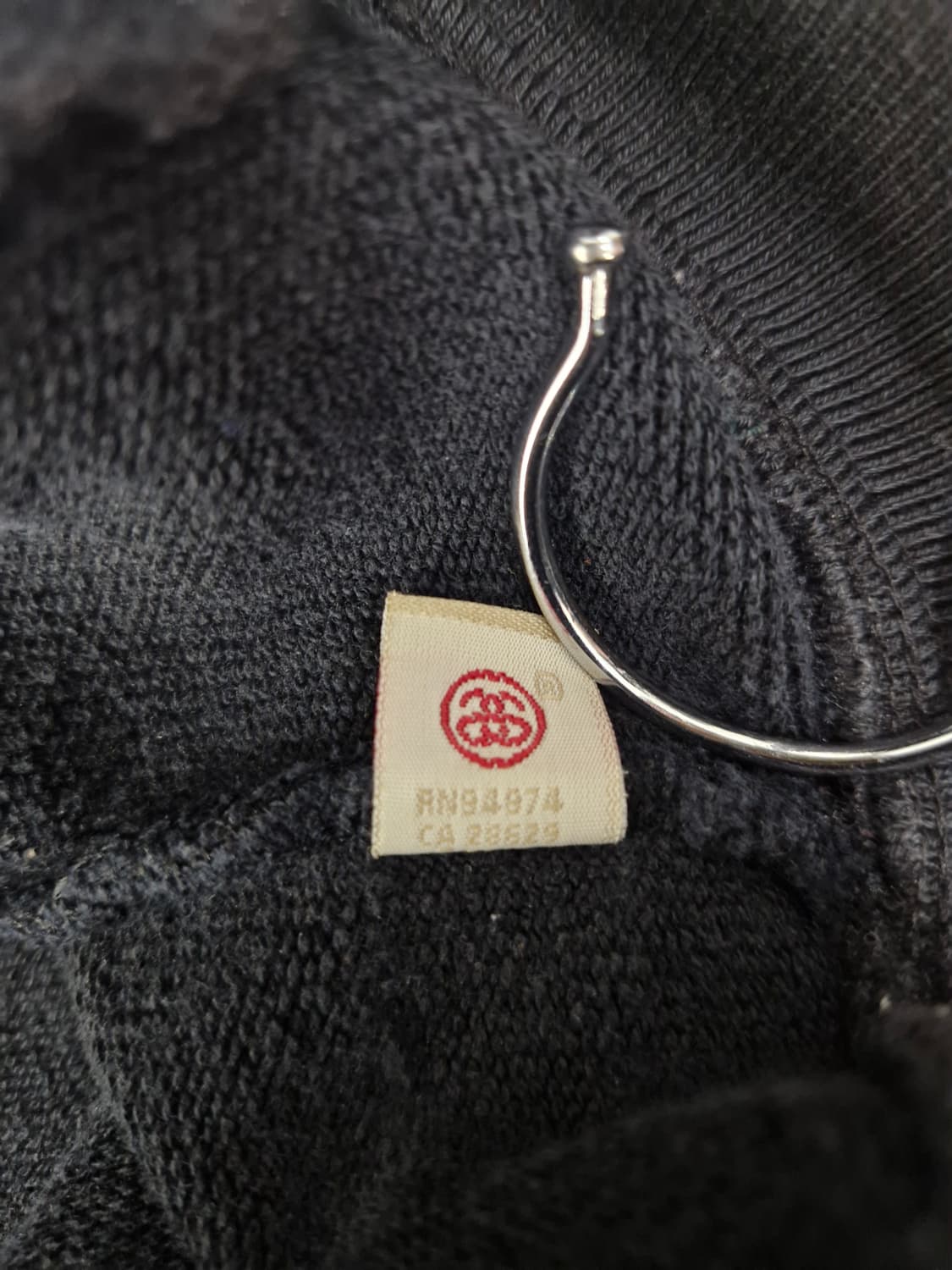STUSSY 스투시. 크라운 셔닐 로고 코튼 스타디움 바시티자켓_S 상품이미지7