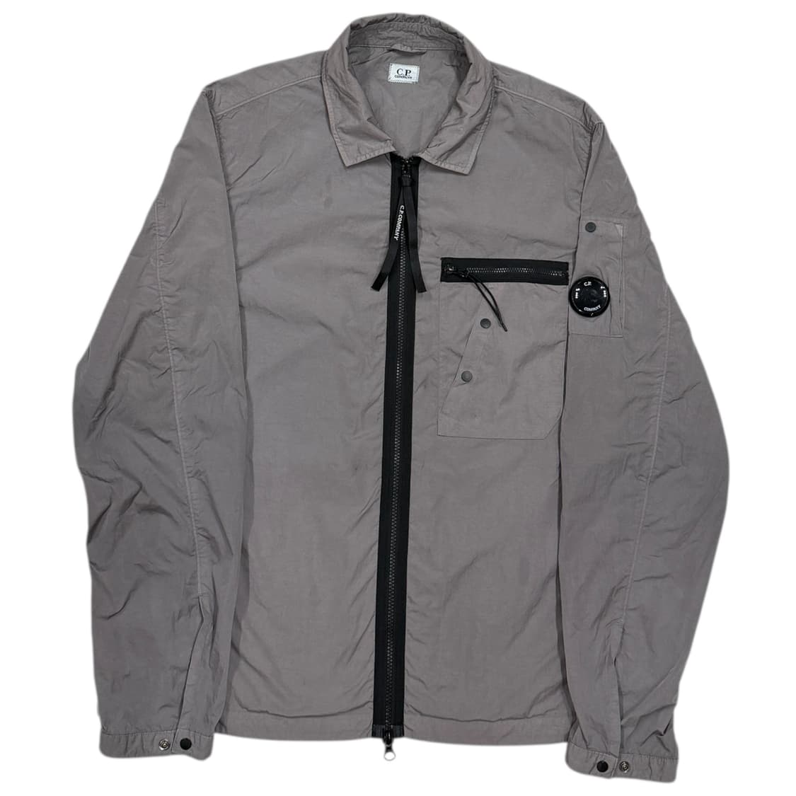 CP컴퍼니 나일론 오버셔츠 자켓 그레이 L 100 상품이미지1