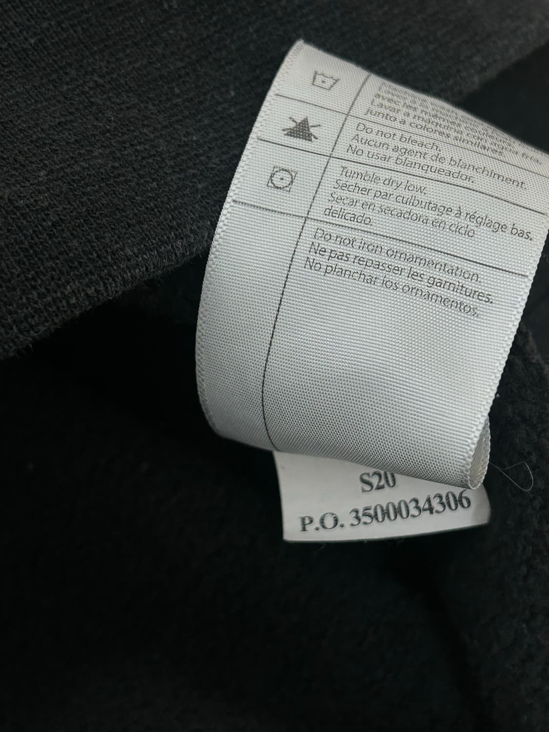 칼하트 오리지널핏 블랙 포켓 스웻셔츠 상품이미지7