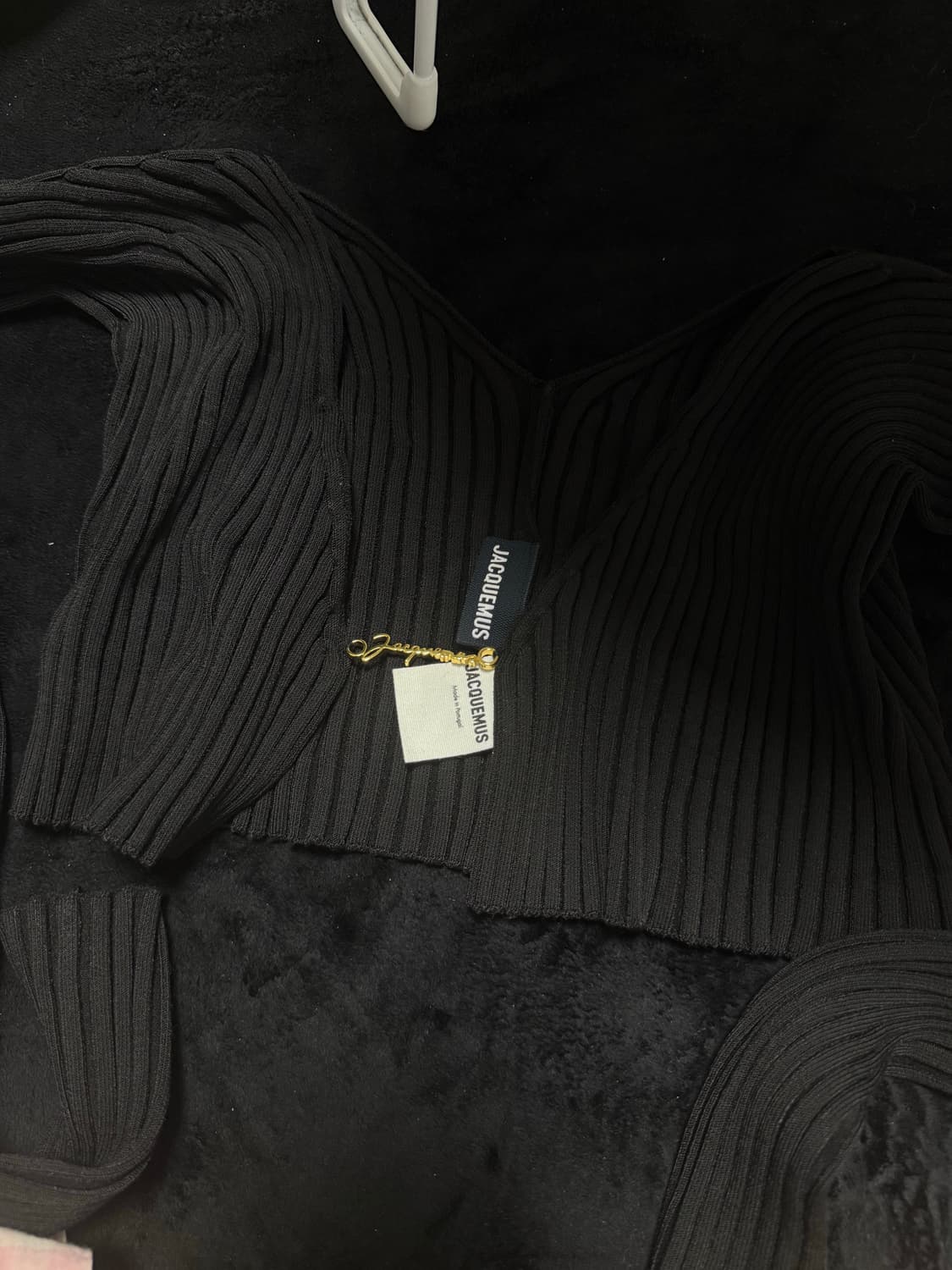 JACQUEMUS La maille pralu 자크뮈스 볼레로 상품이미지5