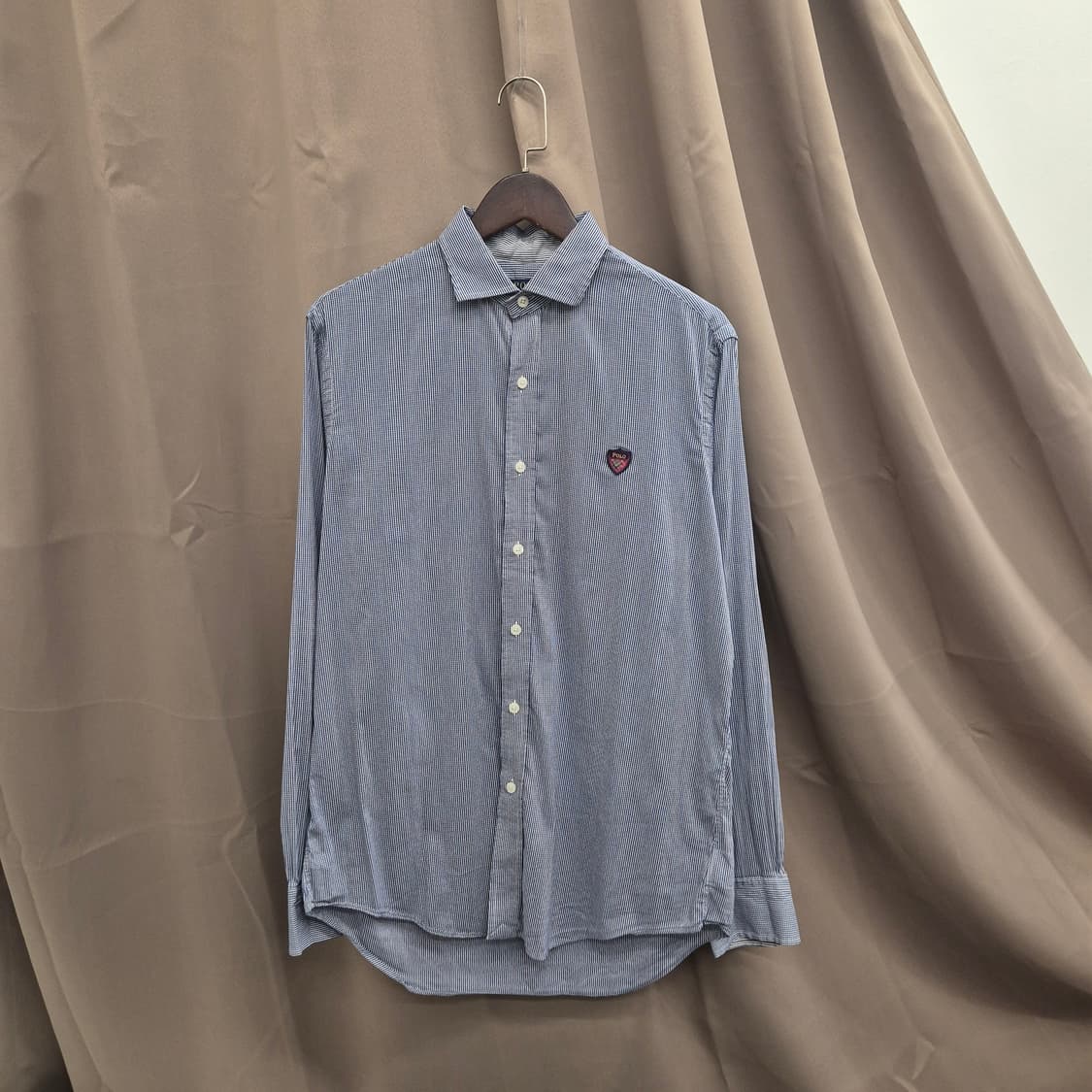 폴로 랄프로렌 퍼포먼스 깅업 체크 셔츠 M 상품이미지1