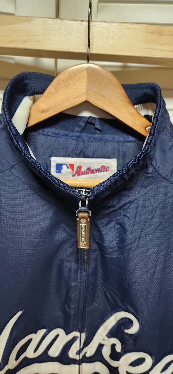 XL 뉴욕 양키스 마제스틱 바시티 스타디움 자켓 상품이미지7