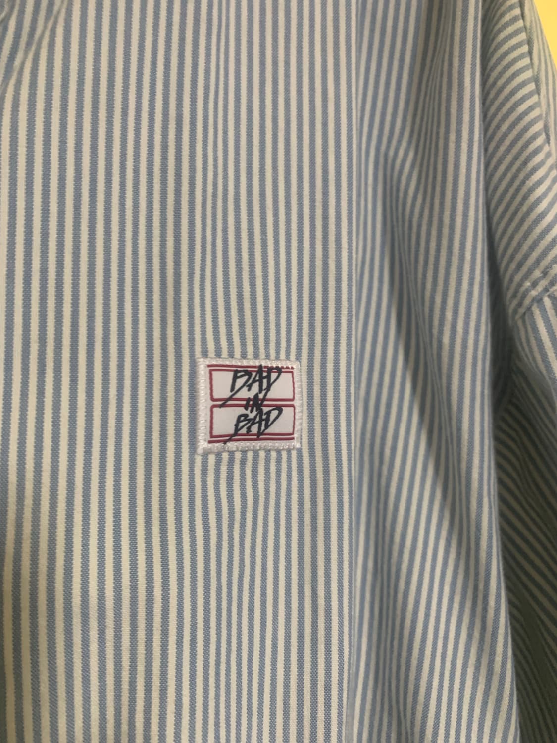 BAD in BAD 스트라이프 셔츠 판매합니다 상품이미지8