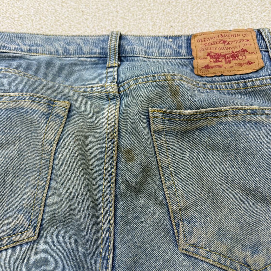 [F] 5all as 워싱 데님팬츠 1223T1 상품이미지5