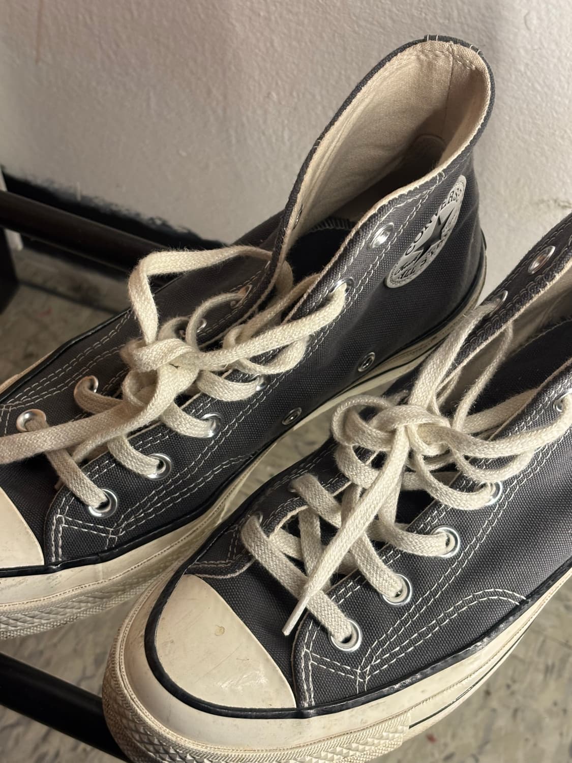 컨버스 척테일러 하이 다크그레이 245mm 상품이미지8