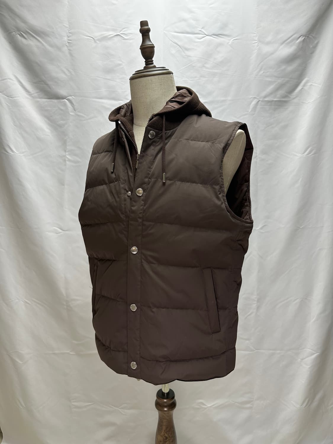 [정품인증] 브루넬로쿠치넬리 레이어드 구스다운 패딩 베스트 L(105) 상품이미지3