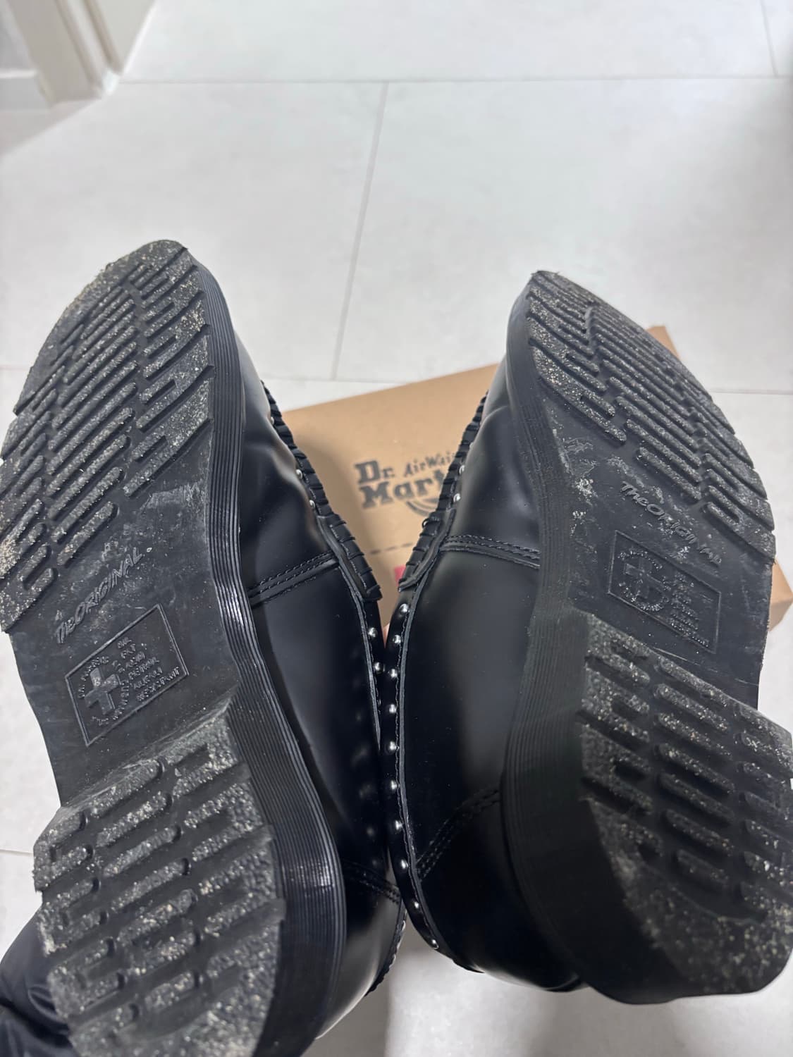 [250]슈프림 닥터마틴 펜톤 로퍼 블랙 상품이미지7