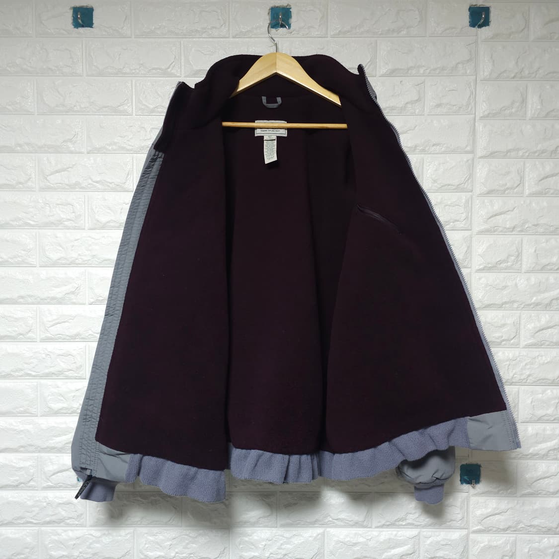 [XL] 엘엘빈 플리스 웜업 자켓 그레이 상품이미지4