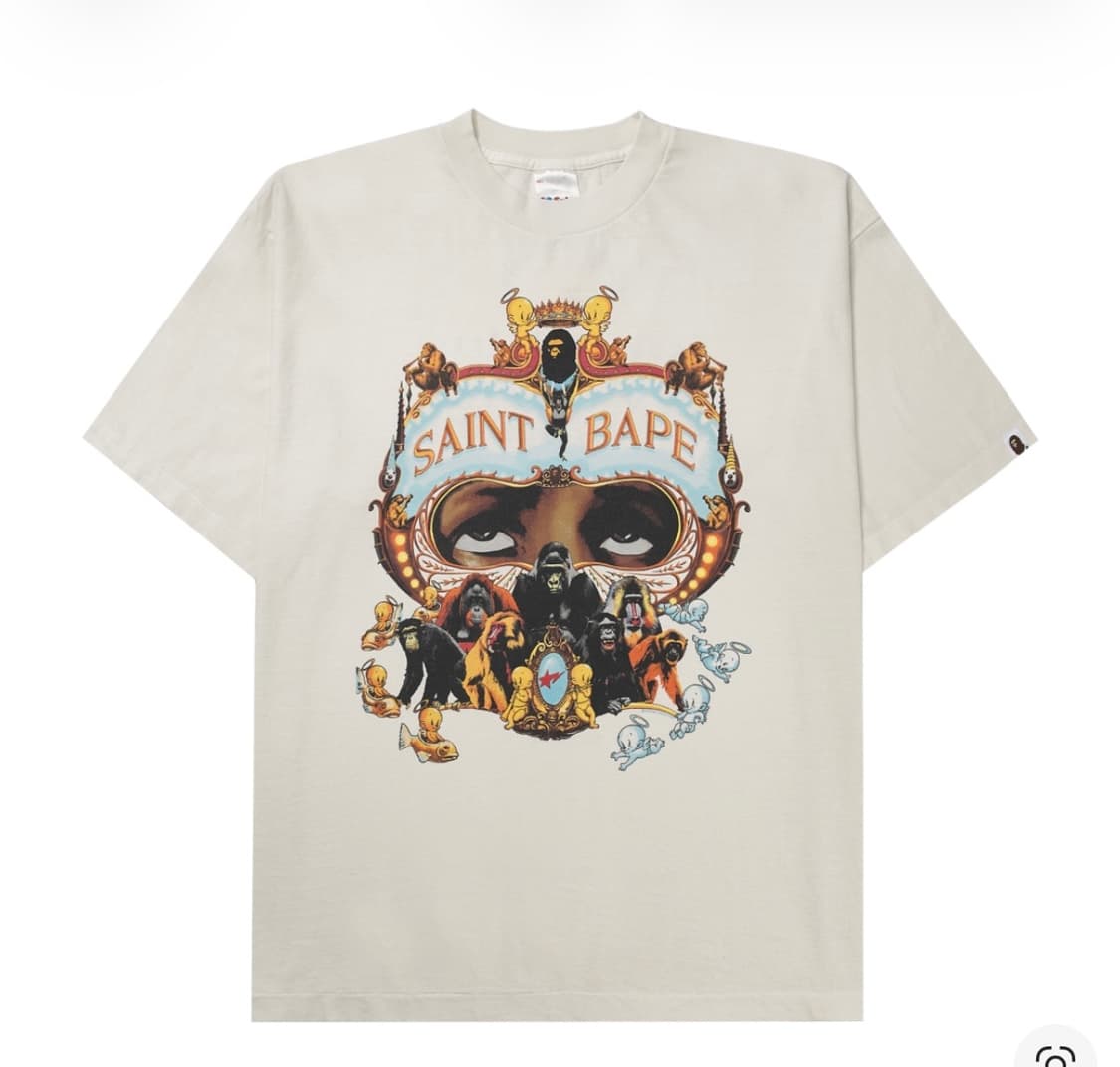 세인트미카엘 베이프 콜라보 티셔츠 판매합니다! 상품이미지1