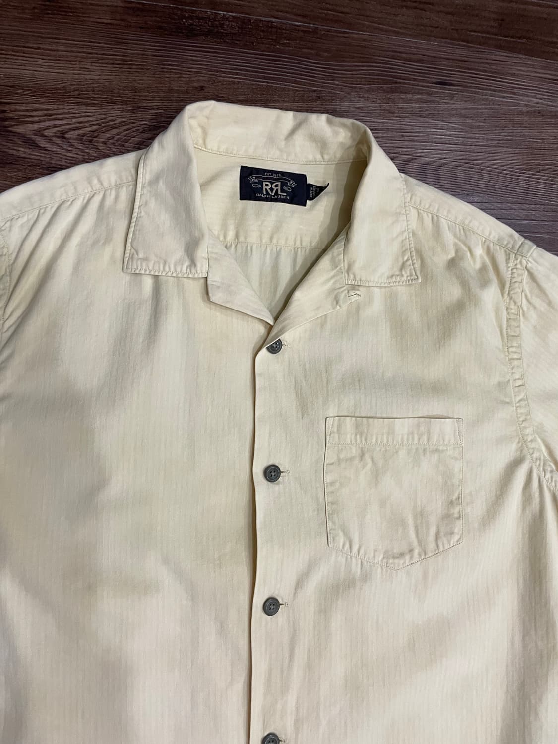 RRL 더블알엘 코튼 반팔 셔츠 상품이미지2