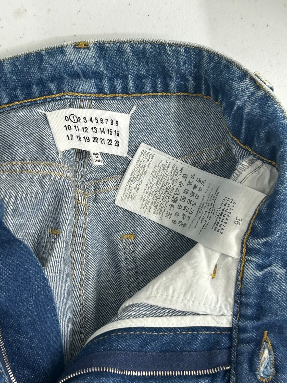 메종마르지엘라 slesh jeans 36 상품이미지8