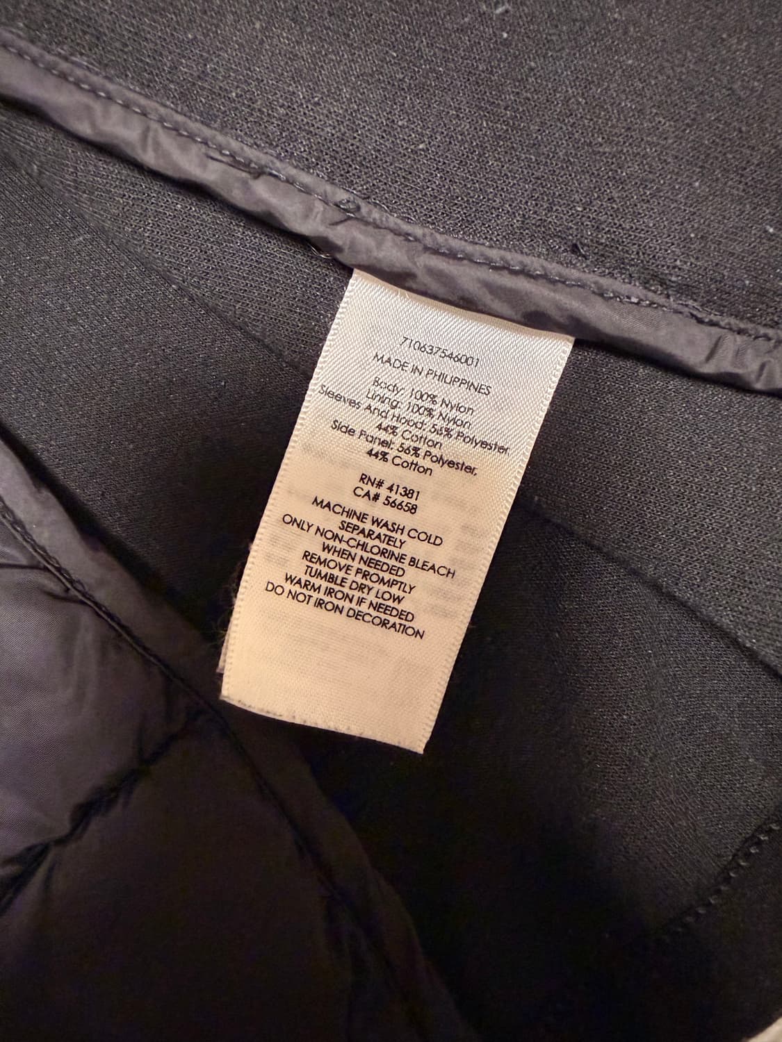 폴로 경량패딩 후드집업 블랙 상품이미지4